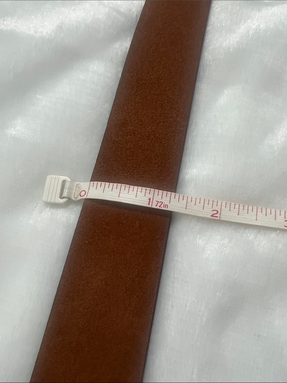 Status Brown Leather Men's Belt - Picture 6 of 7